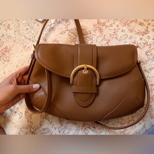 Quince 100% Leather Buckle Crossbody Bag